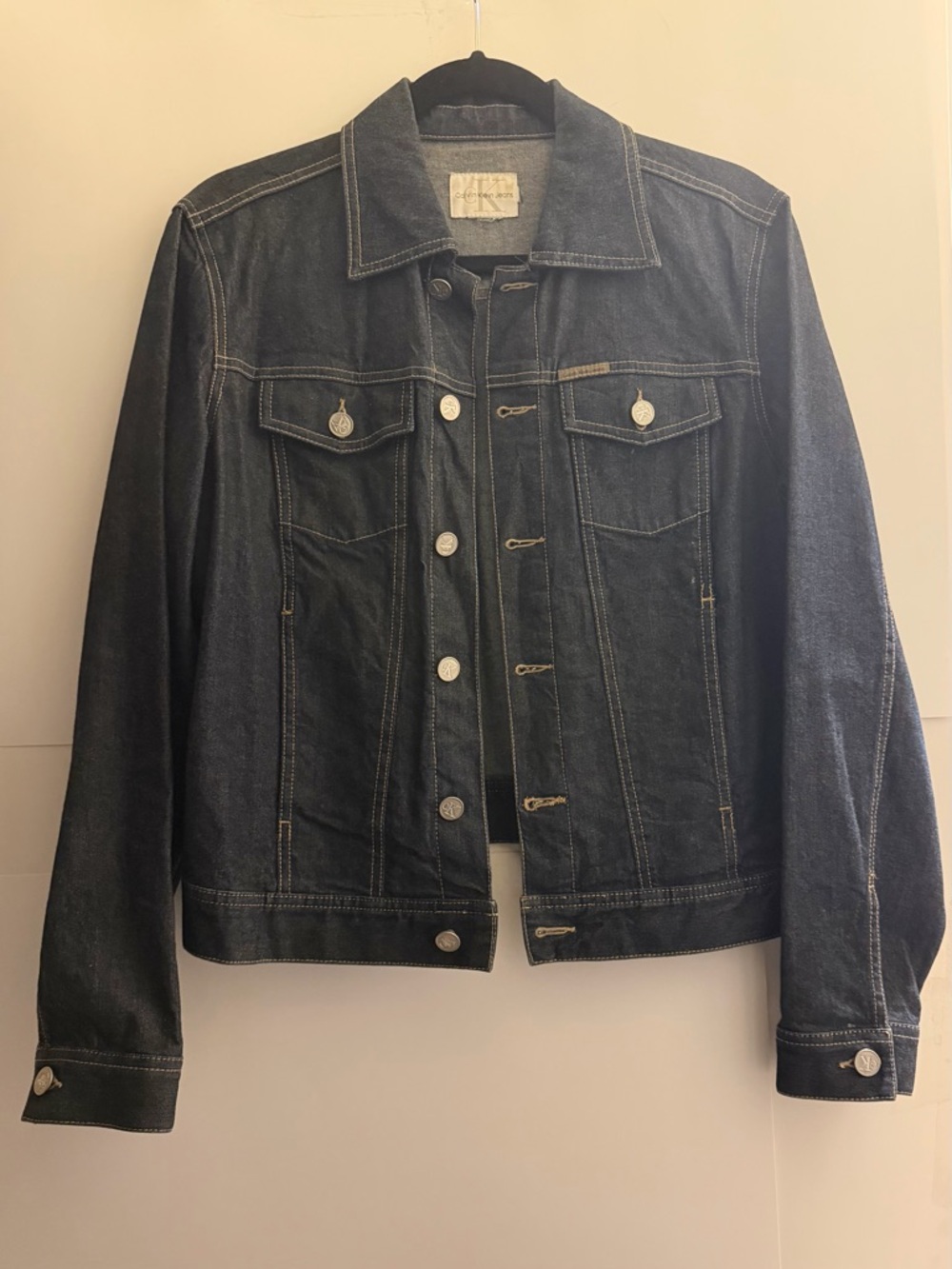 Calvin Klein Jeans Dark Blue Denim Jacket